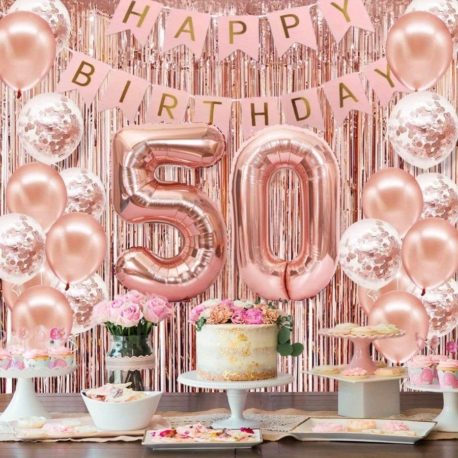 58Pc/Set 40Inch Number Foil Ba - огляд і ціна Party Banner Gold