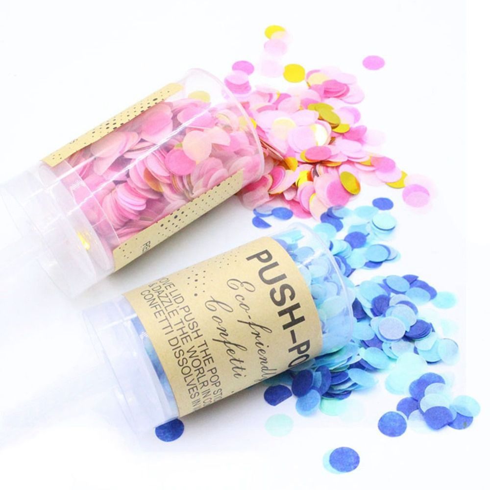 1Pcs Round Push Up Confetti Po - огляд і ціна Confetti Cannon Tube