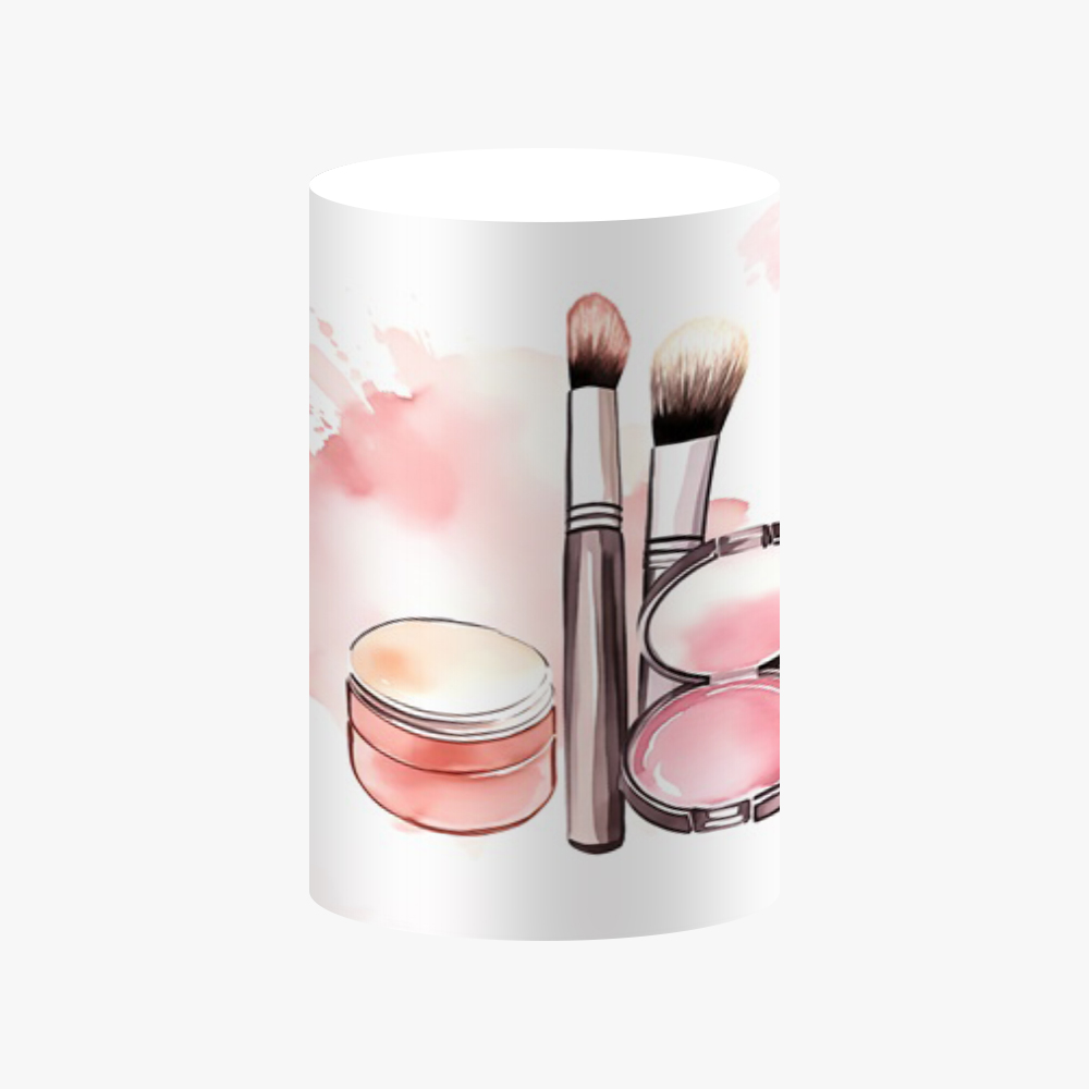 Pink Beauty Party Cylinder Bac - огляд і ціна Dessert Table Backdrop
