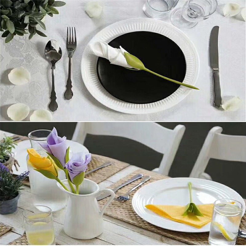 Paper‑folded rose napkin flowe - огляд і ціна Napkin Folding Set